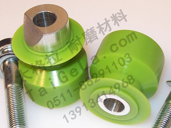 耐磨環 滾輪 滾壓頭 超高分子量聚乙烯 UHMWPE PE1000 綠色